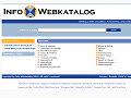 Info-Webkatalog.de l Verzeichnis fuer deutschsprachige Seiten weltweit